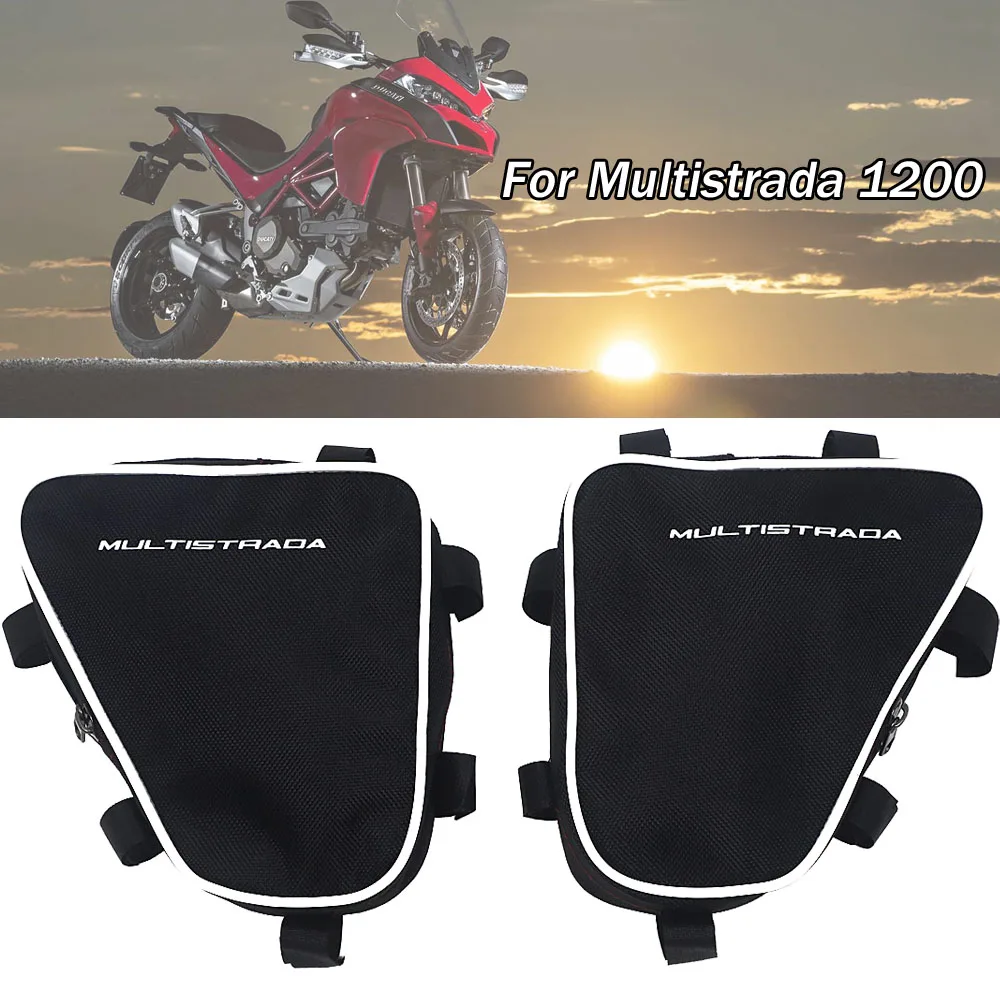 Waterproof Repair Tool Placement Bag Motorcycle Accessories Frame Crash Bar Package Toolbox Bags For DUCATI Multistrada 1200
Waterproof Repair Tool Placement Bag Motorcycle Accessories Frame Crash Bar Package Toolbox Bags For DUCATI Multistrada 1200