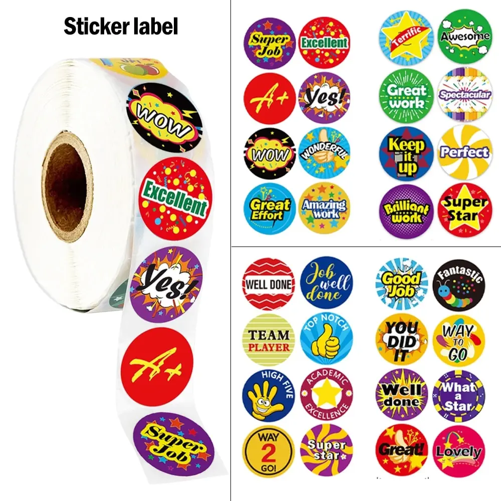 500pcs Reward Stickers Encouragement Sticker for Kids Motivational Stickers with Cute Animals for Students Teachers
500pcs Reward Stickers Encouragement Sticker for Kids Motivational Stickers with Cute Animals for Students Teachers