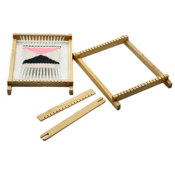 Wood Knitting Weaving Loom Tapestry Handloom Machine DIY Handmade Tool Beginners
Wood Knitting Weaving Loom Tapestry Handloom Machine DIY Handmade Tool Beginners