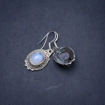 Natural Moonstone Handmade Unique 925 Sterling Silver Earrings 1.25" Y1169
Natural Moonstone Handmade Unique 925 Sterling Silver Earrings 1.25" Y1169
