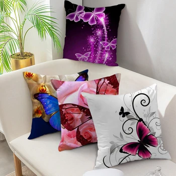 Fuwatacchi Romantic Beautiful Pillow Cover Butterflies Plush Cushion Cover for Sofa Seating Living Room Home Decor Pillow Case
Fuwatacchi Romantic Beautiful Pillow Cover Butterflies Plush Cushion Cover for Sofa Seating Living Room Home Decor Pillow Case