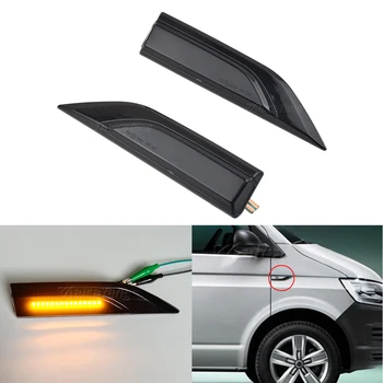 Dynamic Flasher LED Side Marker Turn Signal Light Indicator Blinker For VW Transporter T6 Multivan Caddy MK4 2016 2017 2018 2019
Dynamic Flasher LED Side Marker Turn Signal Light Indicator Blinker For VW Transporter T6 Multivan Caddy MK4 2016 2017 2018 2019