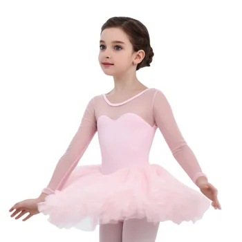 Fashion New 4-15Y Children Girls Cute Mesh Long Sleeve Ballet Tutu Gymnastics Leotard Skirt Tutu Dance Dress
Fashion New 4-15Y Children Girls Cute Mesh Long Sleeve Ballet Tutu Gymnastics Leotard Skirt Tutu Dance Dress