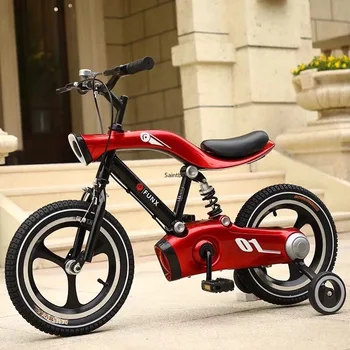 12" 14" 16" Aluminum Alloy Children's Bicycle with LED Night Light Thicken Tire Spring Fork Comfortable Kids Bike Gifts
12" 14" 16" Aluminum Alloy Children's Bicycle with LED Night Light Thicken Tire Spring Fork Comfortable Kids Bike Gifts