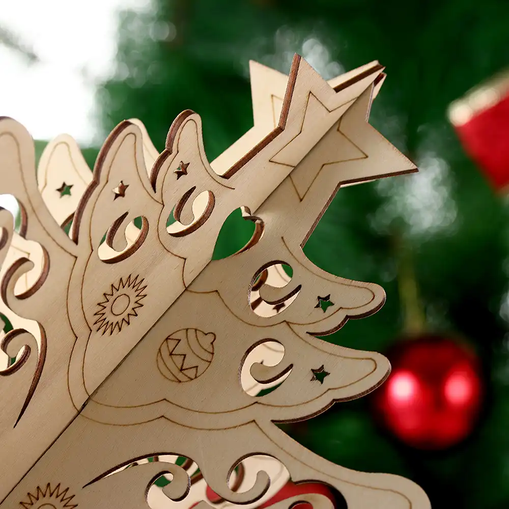 hanging ornaments wood diy crafts home table decorations party