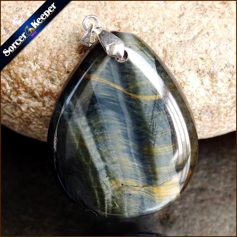Summer Style Silver Plated Natural Blue Tiger Eye Stone Water Drop Modern Pendants Charms Jewelry for Man Wholesale ZS890
Summer Style Silver Plated Natural Blue Tiger Eye Stone Water Drop Modern Pendants Charms Jewelry for Man Wholesale ZS890