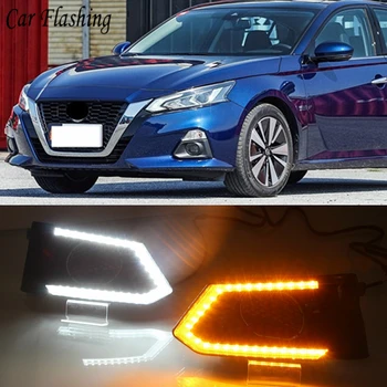 2PCS LED Daytime Running Light Waterproof Car LED DRL fog Lamp with Turn Signal style Relay For Nissan Altima Teana 2019 2020
2PCS LED Daytime Running Light Waterproof Car LED DRL fog Lamp with Turn Signal style Relay For Nissan Altima Teana 2019 2020
