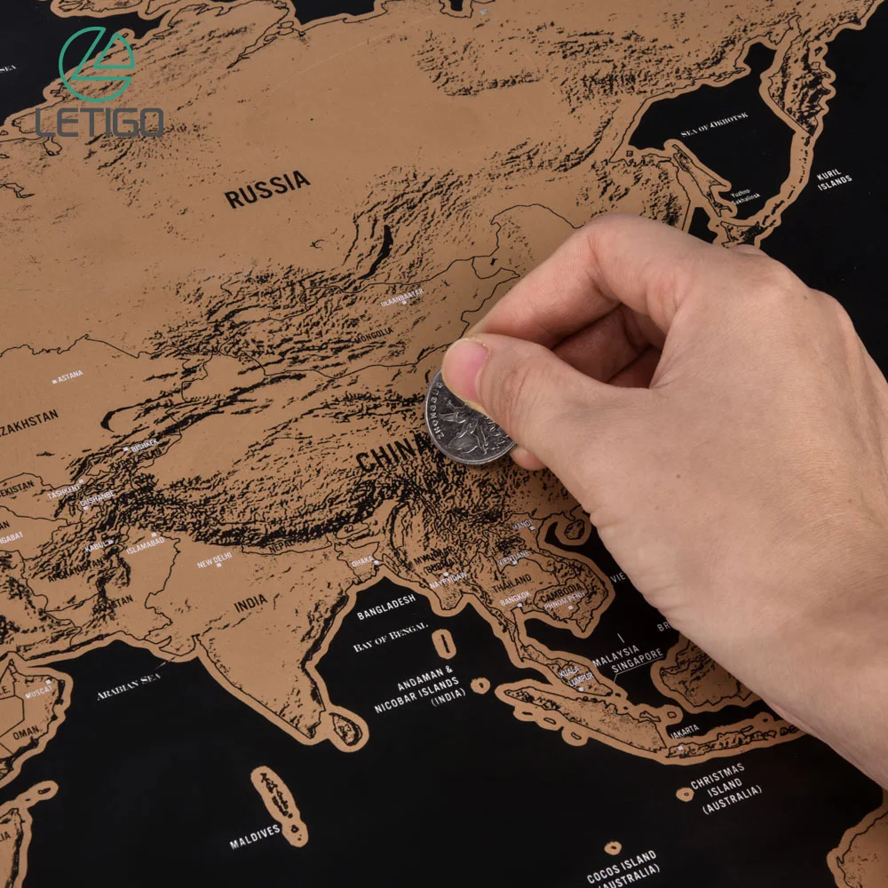 Scratch Map World Erase World Travel Map Creative Room Home Office Decoration Wall Stickers Colorful Decorative Map 2 Sizes
Scratch Map World Erase World Travel Map Creative Room Home Office Decoration Wall Stickers Colorful Decorative Map 2 Sizes