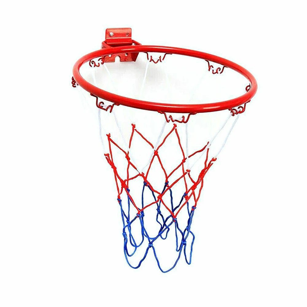 32cm Wall Mounted Basketball Hoop Netting Metal Rim Hanging Basket Basketball Wall Basketball Rim w/ Screws Indoor Outdoor Sport
32cm Wall Mounted Basketball Hoop Netting Metal Rim Hanging Basket Basketball Wall Basketball Rim w/ Screws Indoor Outdoor Sport