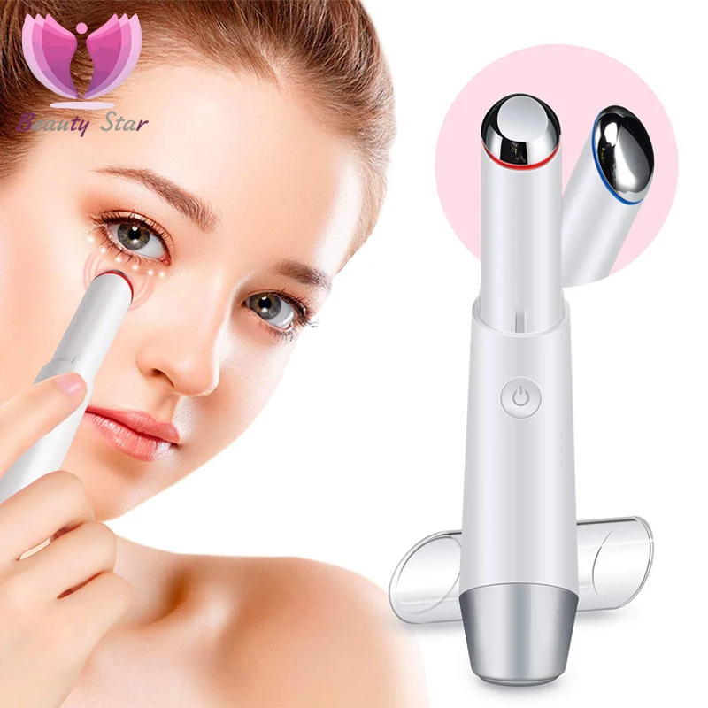 Electric Eye Massage Device Negative Ion Photon Therapy Remove Wrinkles Anti-Aging Eye Beauty Massager Skin Care Tools Machine
Electric Eye Massage Device Negative Ion Photon Therapy Remove Wrinkles Anti-Aging Eye Beauty Massager Skin Care Tools Machine