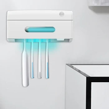Smart UV Toothbrush Sterilizer Antibacteria Ultraviolet Wall Mount Holder Solar Energy Electric Toothbrush Disinfectant Cleaning
Smart UV Toothbrush Sterilizer Antibacteria Ultraviolet Wall Mount Holder Solar Energy Electric Toothbrush Disinfectant Cleaning