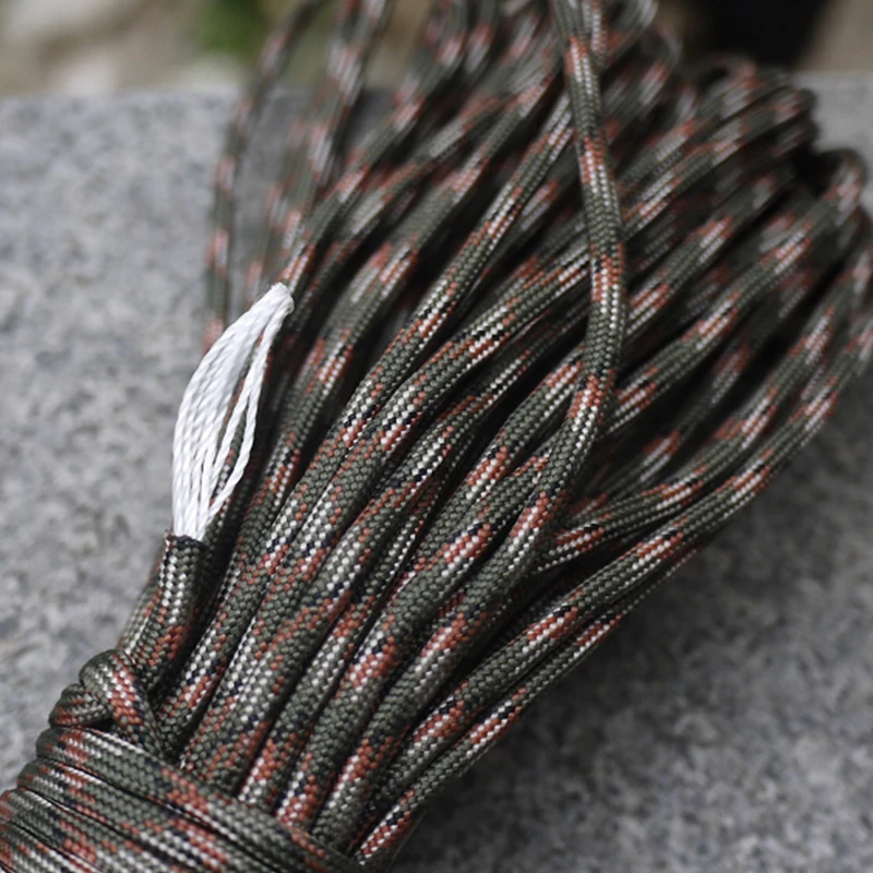 100ft Paracord 4mm 7 Strand Cores Paracord for Survival Parachute Cord Lanyard Climbing Rope For Hiking Camping 200 Colors
100ft Paracord 4mm 7 Strand Cores Paracord for Survival Parachute Cord Lanyard Climbing Rope For Hiking Camping 200 Colors