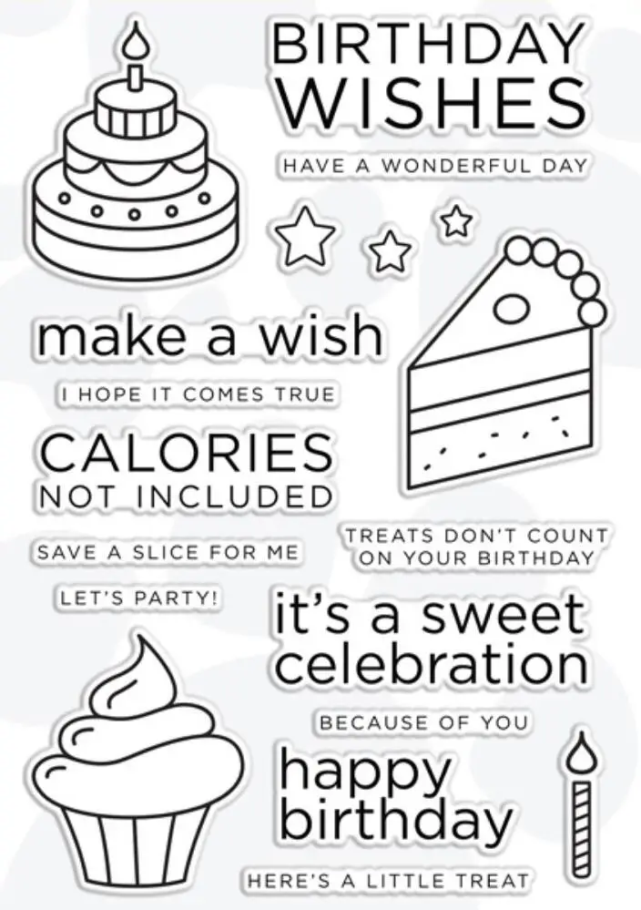 birthday sweets Clear Stamp for DIY Scrapbooking/Card Making/Kids Fun Decoration Supplies A2121
birthday sweets Clear Stamp for DIY Scrapbooking/Card Making/Kids Fun Decoration Supplies A2121