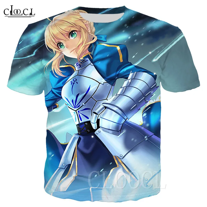 Fate/Zero Cartoon T Shirts Men's Clothing 3D Printed Altria Pendragon Japanese Anime Tee Sweatshirt Men Women Running T-shirts
Fate/Zero Cartoon T Shirts Men's Clothing 3D Printed Altria Pendragon Japanese Anime Tee Sweatshirt Men Women Running T-shirts