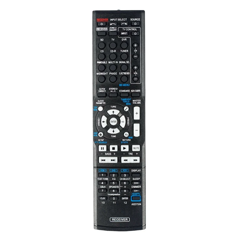 Axd7534 New Remote Control For Pioneer Av Receiver Home Theater Axd7534 Vsx-819H-S Vsx-819H Vsx-519V-K
Axd7534 New Remote Control For Pioneer Av Receiver Home Theater Axd7534 Vsx-819H-S Vsx-819H Vsx-519V-K