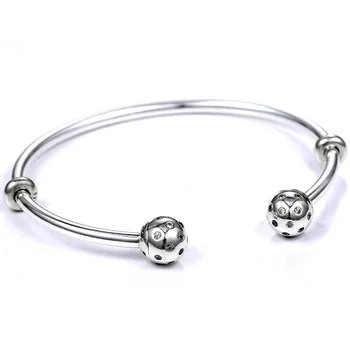 Moments Open Bangle Pave Shimmering End Caps With Cubic Zirconia Bracelet Fit Bead Charm 925 Sterling Silver Diy Jewelry
Moments Open Bangle Pave Shimmering End Caps With Cubic Zirconia Bracelet Fit Bead Charm 925 Sterling Silver Diy Jewelry