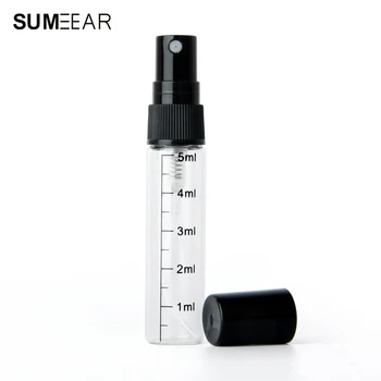 100 pcs/lot 5ml Glass bottle Calibration line empty perfume bottles Spray Atomizer Portable Travel Cosmetic Container
100 pcs/lot 5ml Glass bottle Calibration line empty perfume bottles Spray Atomizer Portable Travel Cosmetic Container