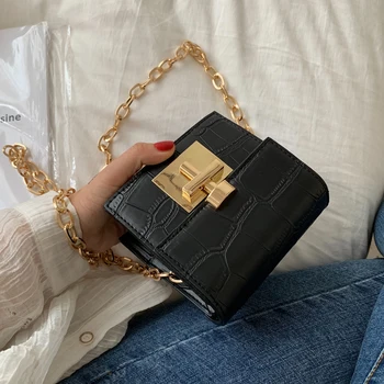 Stone pattern Mini Square Crossbody Bag 2019 New Quality PU Leather Women's Designer Handbag Lock Chain Shoulder Messenger Bag
Stone pattern Mini Square Crossbody Bag 2019 New Quality PU Leather Women's Designer Handbag Lock Chain Shoulder Messenger Bag