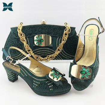 2020 New Arrival D.Green Italian design Matching Shoe and Bag Set for Wedding Women Matching Shoes and Bag Set
2020 New Arrival D.Green Italian design Matching Shoe and Bag Set for Wedding Women Matching Shoes and Bag Set
