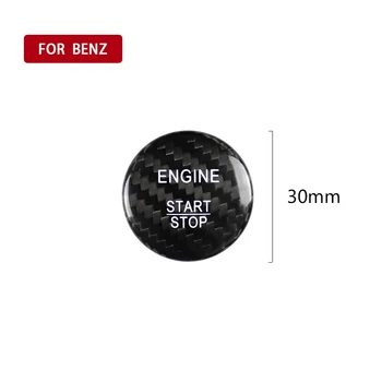 Auto Engine Button cover Carbon Fiber Car For Mercedes-Benz A B W205 GLC Interior Parts 1pc
Auto Engine Button cover Carbon Fiber Car For Mercedes-Benz A B W205 GLC Interior Parts 1pc