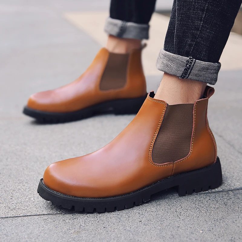 2019 Chelsea Boots Men Winter Mens Shoes Casual Split Leather Boots Mens Footwear Warm Plush Fur Boots Male Plus Size HX-115
2019 Chelsea Boots Men Winter Mens Shoes Casual Split Leather Boots Mens Footwear Warm Plush Fur Boots Male Plus Size HX-115