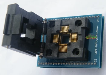 TQFP44 to DIP44 0.8mm test stand LQFP44 programmer burning seat 1 to 1 universal type
TQFP44 to DIP44 0.8mm test stand LQFP44 programmer burning seat 1 to 1 universal type