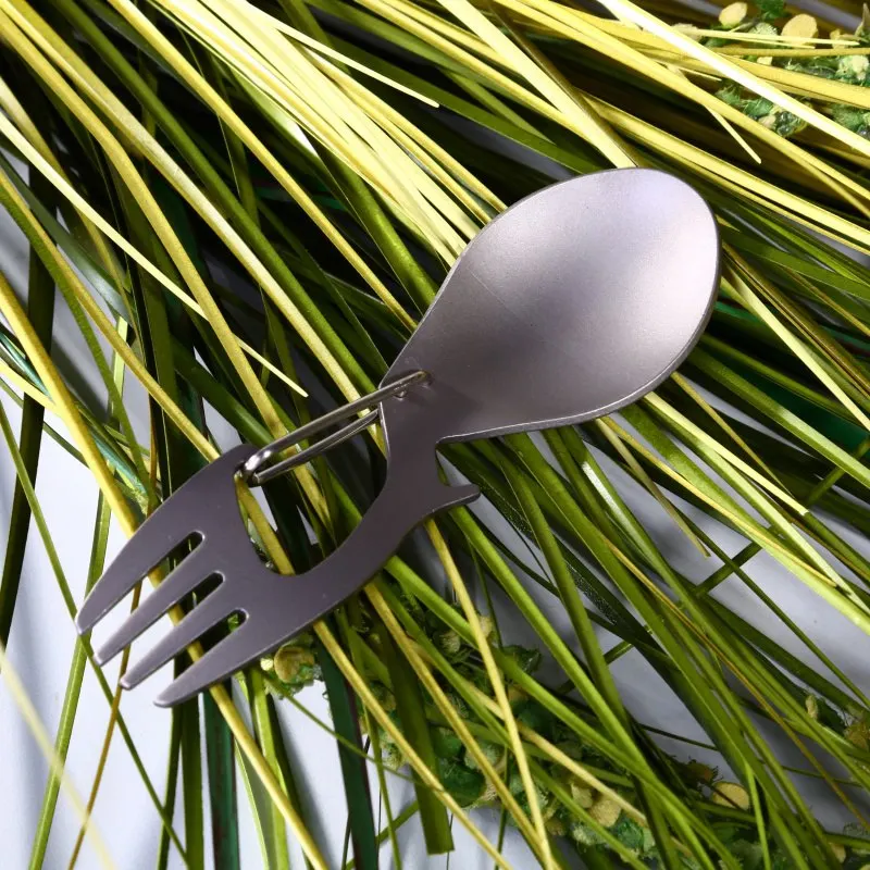 3 in 1 Mini Fork Spoon Opener Titanium Alloy Outdoor Tableware Camping Outdoor Tableware Kitchenware Tableware For Tourism
3 in 1 Mini Fork Spoon Opener Titanium Alloy Outdoor Tableware Camping Outdoor Tableware Kitchenware Tableware For Tourism