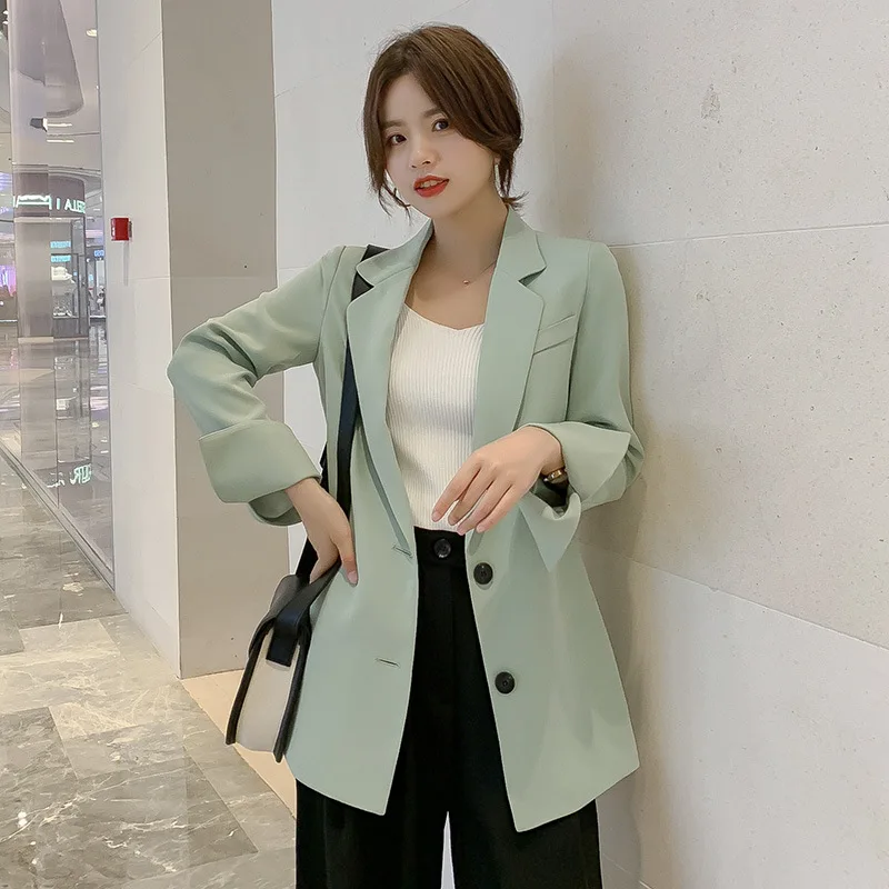 Small suit jacket women's autumn 2019 new style temperament commuter loose lady's suit jacket
Small suit jacket women's autumn 2019 new style temperament commuter loose lady's suit jacket