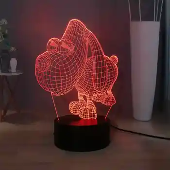 Funny puppy 3D Stereo Lamp Kids toys RGB Multicolored LED Night Light Cute Dog wear Glasses Bedroom Moon Lamp Children Presents
Funny puppy 3D Stereo Lamp Kids toys RGB Multicolored LED Night Light Cute Dog wear Glasses Bedroom Moon Lamp Children Presents