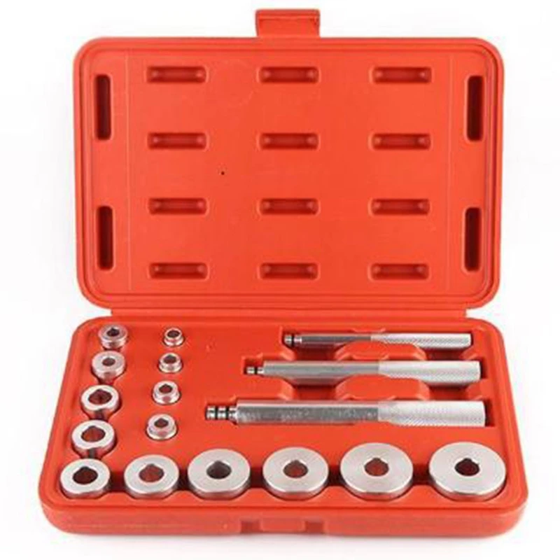 17Pcs Car Tools Steering Wheel Puller Automobile Removal Tool Wheel Bearing Disassembly Device Garage Tool Kit
17Pcs Car Tools Steering Wheel Puller Automobile Removal Tool Wheel Bearing Disassembly Device Garage Tool Kit