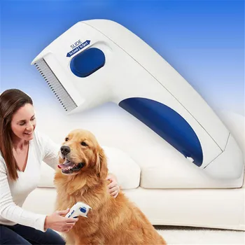 Pet Cat Dog Electric Terminator Brush Anti Removal Kill Lice Cleaner Electric Head Pet Fleas Electronic Lice Comb for Dog
Pet Cat Dog Electric Terminator Brush Anti Removal Kill Lice Cleaner Electric Head Pet Fleas Electronic Lice Comb for Dog