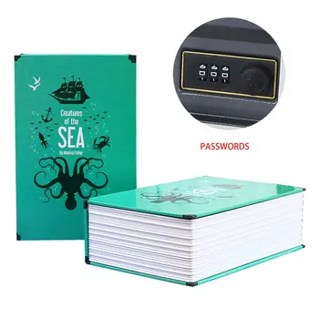 Creative Safe Deposit Box Mini Home Storage Box Safe Cabinet Craft Book Password Key Box Insurance Box
Creative Safe Deposit Box Mini Home Storage Box Safe Cabinet Craft Book Password Key Box Insurance Box