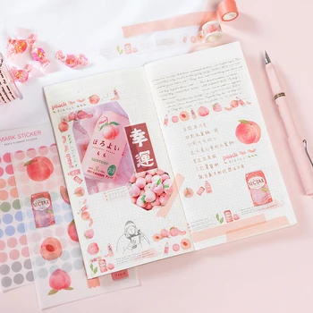 Planner Book 6 Pcs/set Kawaii Pink Fruit Style Stickers And Tapes Box Blank Book Replacement DIY Decorative Stickers for Girls
Planner Book 6 Pcs/set Kawaii Pink Fruit Style Stickers And Tapes Box Blank Book Replacement DIY Decorative Stickers for Girls