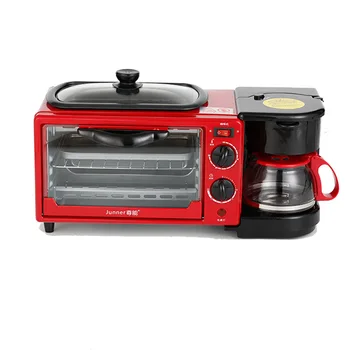 Coffee Omelet Breakfast Machine Mini Electric Oven Bread Toaster Frying Pan Built-In 4L 1050W Household Multi-Function
Coffee Omelet Breakfast Machine Mini Electric Oven Bread Toaster Frying Pan Built-In 4L 1050W Household Multi-Function