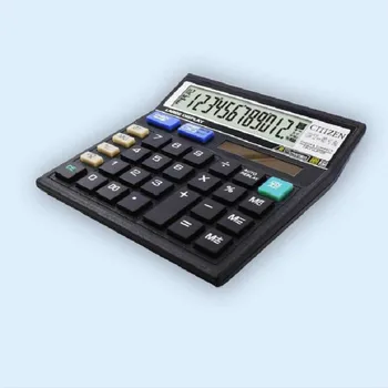 Calculator Solar Dual Power Office Home School Student Teaching Stationery Computing Tool Desktop Office Economy Computer
Calculator Solar Dual Power Office Home School Student Teaching Stationery Computing Tool Desktop Office Economy Computer