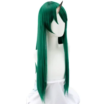 WEILAI Arknights Cosplay wig Specially mixed green Long straight hair Close your face and sideburns High temperature fiber
WEILAI Arknights Cosplay wig Specially mixed green Long straight hair Close your face and sideburns High temperature fiber