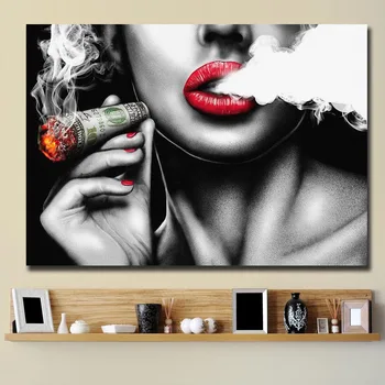 Red Lips Smoking Characters Vintage Walls Paintings Women Canvas Painting Home Decor Wall Art Back To The Future Picture Bar
Red Lips Smoking Characters Vintage Walls Paintings Women Canvas Painting Home Decor Wall Art Back To The Future Picture Bar