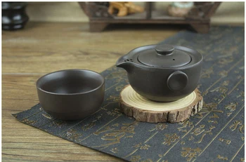 Ceramics black Tea set Include 1 Pot 1 Cup, Travel teapot elegant gaiwan,Beautiful and easy teapot kettle,kung fu teaset
Ceramics black Tea set Include 1 Pot 1 Cup, Travel teapot elegant gaiwan,Beautiful and easy teapot kettle,kung fu teaset
