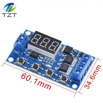 TZT Trigger Cycle Timer Delay Switch 12 24V Circuit Board Dual MOS Tube Control Module
TZT Trigger Cycle Timer Delay Switch 12 24V Circuit Board Dual MOS Tube Control Module