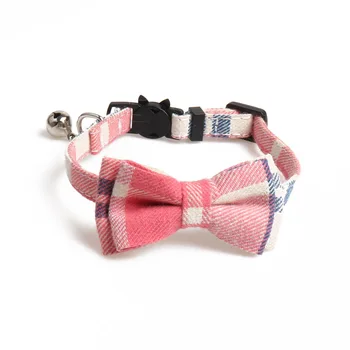 Nice Cat collar Fashion New style England Plaid bow buckle style with bell 7 colors
Nice Cat collar Fashion New style England Plaid bow buckle style with bell 7 colors