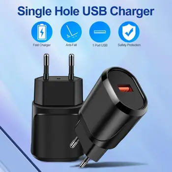 1PC QC 3.0 USB Fast Charger EU Plug Wall Adapter Supports Quick Charger Safety Travel Charging Heads Usb Telefoon Oplader
1PC QC 3.0 USB Fast Charger EU Plug Wall Adapter Supports Quick Charger Safety Travel Charging Heads Usb Telefoon Oplader
