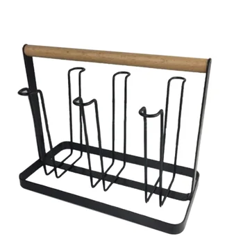 Hot Iron Upside-Down Cup Drain Rack Glass Hanger Cup Holder Storage Rack For Kitchen Sink Desktop Organizer - Bright Black/White
Hot Iron Upside-Down Cup Drain Rack Glass Hanger Cup Holder Storage Rack For Kitchen Sink Desktop Organizer - Bright Black/White
