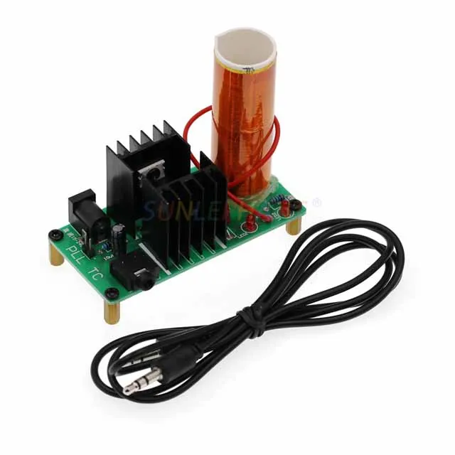 A6-- 15W Mini Tesla Coil Plasma Speaker Tesla Kit Music Wireless Transmission Board Module DC 15-24V Stereo Speaker
A6-- 15W Mini Tesla Coil Plasma Speaker Tesla Kit Music Wireless Transmission Board Module DC 15-24V Stereo Speaker