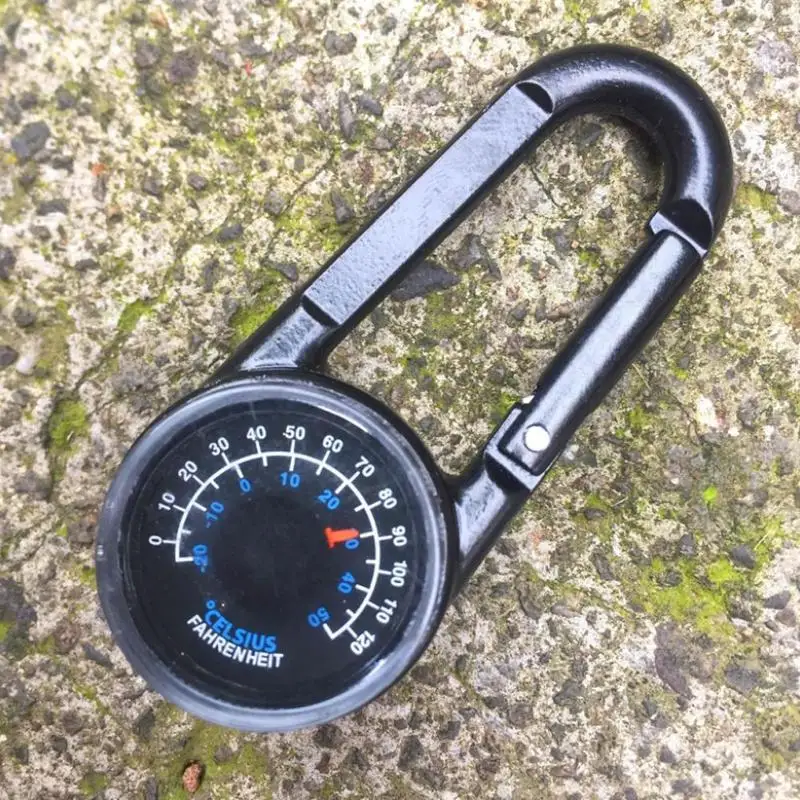 3-in-1 Multifunctional Hiking Metal Carabiner professional compass Mini Compass + Thermometer + Snap Hook
3-in-1 Multifunctional Hiking Metal Carabiner professional compass Mini Compass + Thermometer + Snap Hook
