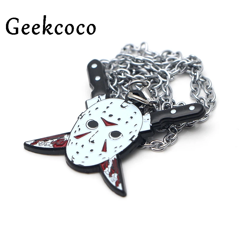 10pcs/lot Friday the 13th Creative Pendants Necklaces Punk Casting Titanium Stainless Steel for Men Women Jewelry gifts J0372
10pcs/lot Friday the 13th Creative Pendants Necklaces Punk Casting Titanium Stainless Steel for Men Women Jewelry gifts J0372