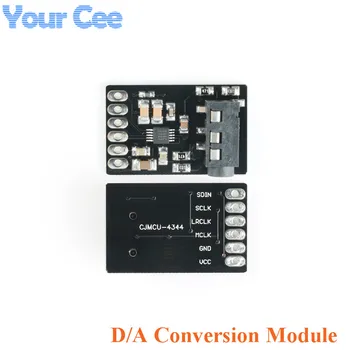 D/A Audio Converter Digital to Analog Converter Board Stereo Audio Module Conversion Module CS4344 with I2S Interface
D/A Audio Converter Digital to Analog Converter Board Stereo Audio Module Conversion Module CS4344 with I2S Interface