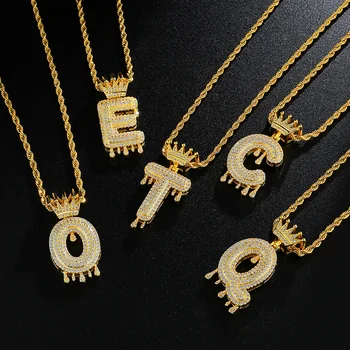 AurolaCo Fashion Explosion Retro Crown Custom Letter Hip Hop Pendant Micro-inlaid Zircon Tide Brand Pendant Necklace For Women
AurolaCo Fashion Explosion Retro Crown Custom Letter Hip Hop Pendant Micro-inlaid Zircon Tide Brand Pendant Necklace For Women