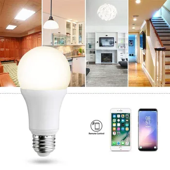 E27 7W Smart WiFi Bulb Smart Lamp LED Dimmable Light Bulb APP Control Smart Bulb IR Remote Control Home Lighting
E27 7W Smart WiFi Bulb Smart Lamp LED Dimmable Light Bulb APP Control Smart Bulb IR Remote Control Home Lighting