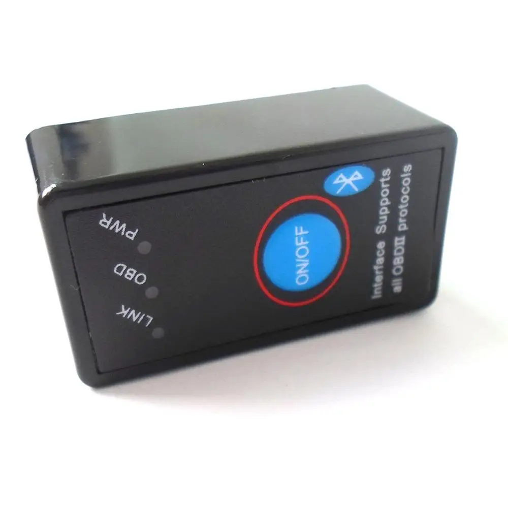 

HaoYiShang Super Mini ELM327 Bluetooth ELM 327 OBD II CAN-BUS Diagnostic scanner with switch