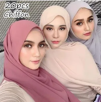 A3 20pcs High Quality women plain bubble chiffon scarf hijab wrap printe solid color shawls headband muslim hijabs scarves/scarf 
A3 20pcs High Quality women plain bubble chiffon scarf hijab wrap printe solid color shawls headband muslim hijabs scarves/scarf